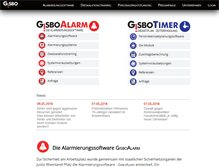 Tablet Screenshot of gisbo.de